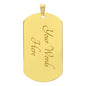 To My Son I Am Proud Of You - Dog Tag