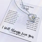To My Amazing Future Wife | I Will Always Love You - Forever Love Necklace