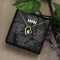 To My Lovely Mom | Forever Love Necklace